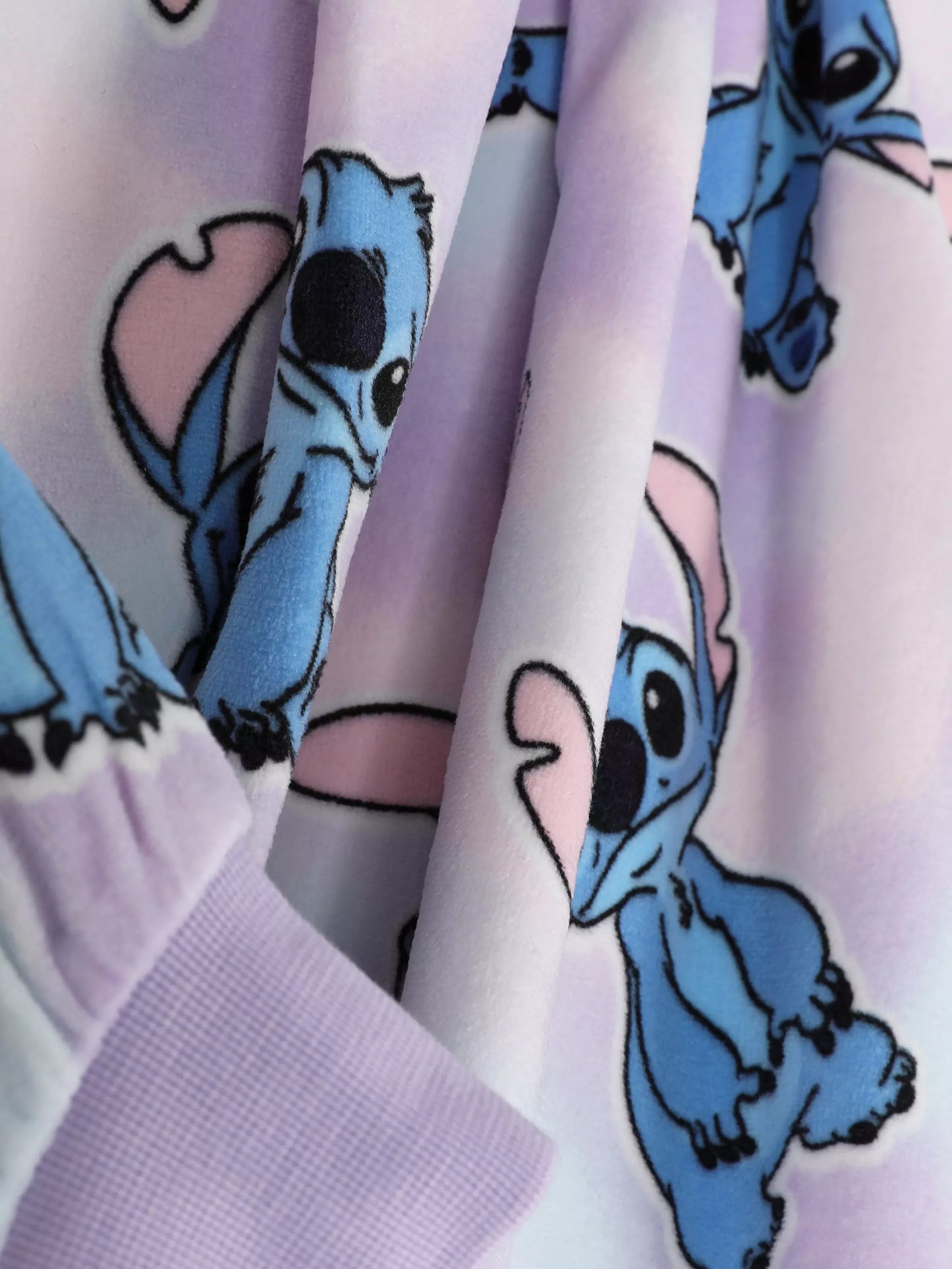 Disney Stitch Pajamas purple