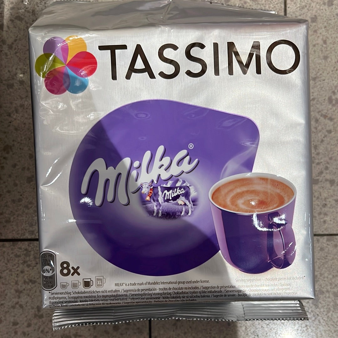 Tassimo Milka Hot chocolate 8 x 30g