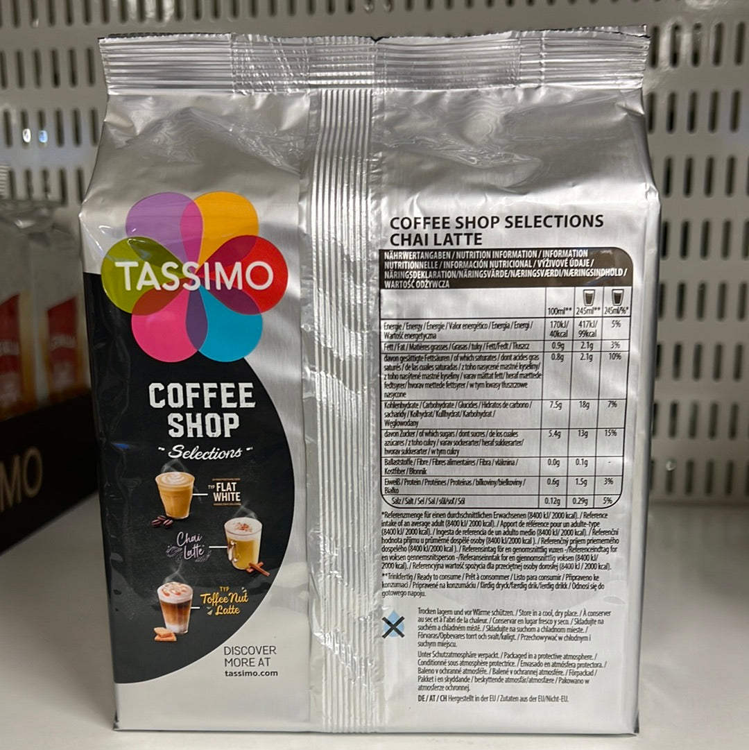 Tassimo Chai Latte 8 x 30g