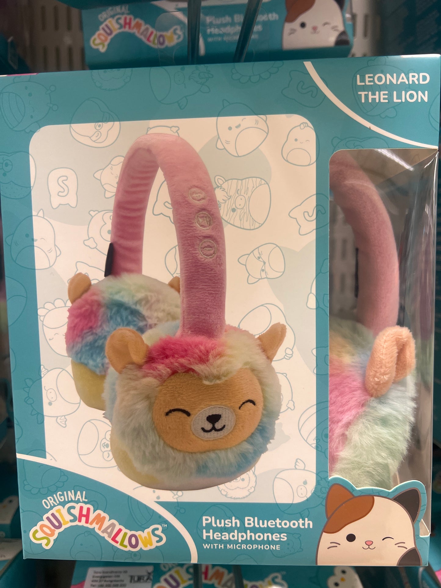 Squishmallows Plush Leonard The Lion Headphones (WIRELESS)