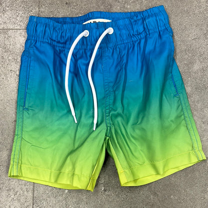 SwimWear Green Wave 100% Polyester w/ Pocket