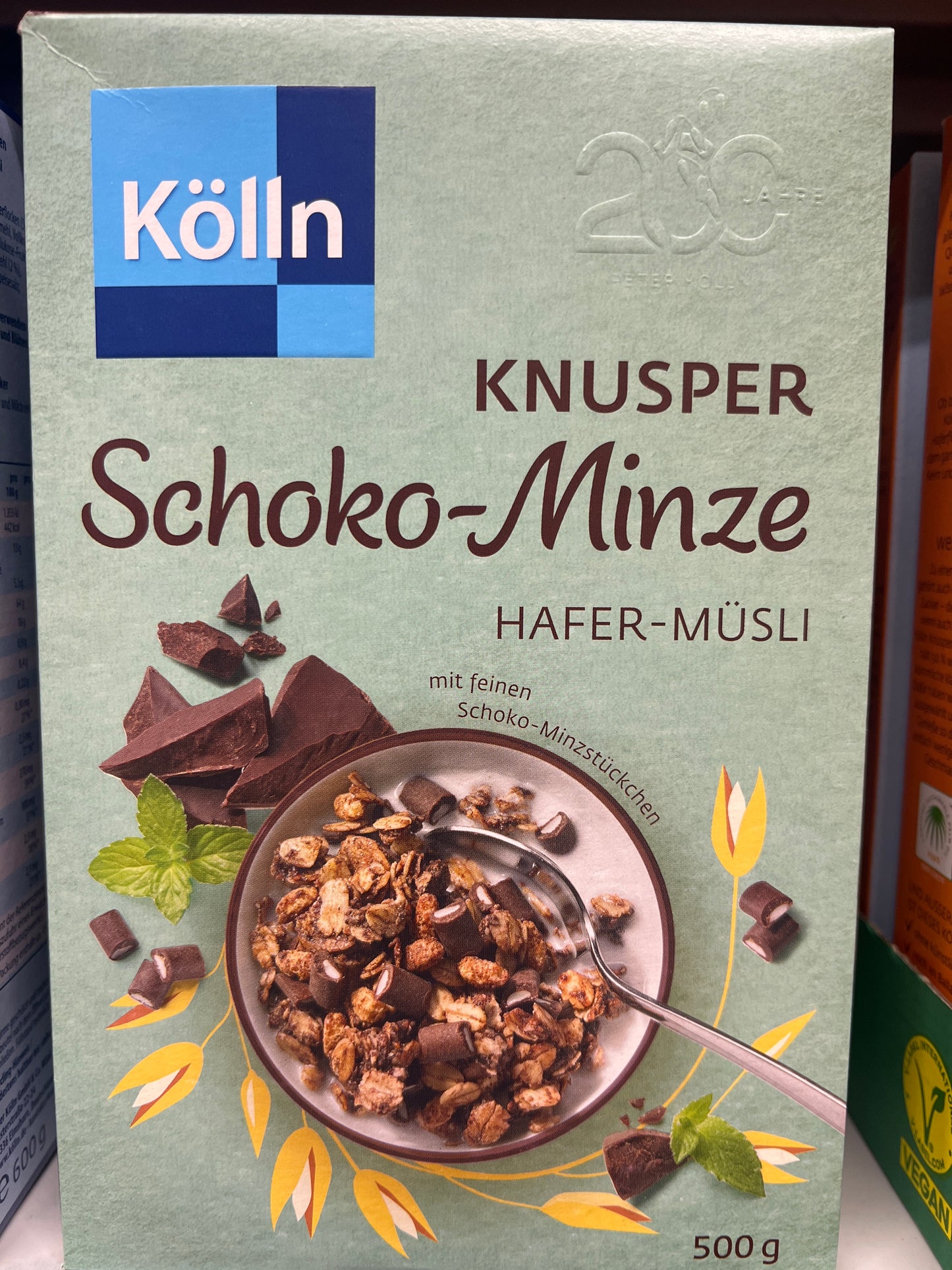 Kölln Knusper Musli - Chocolate Mint 500g