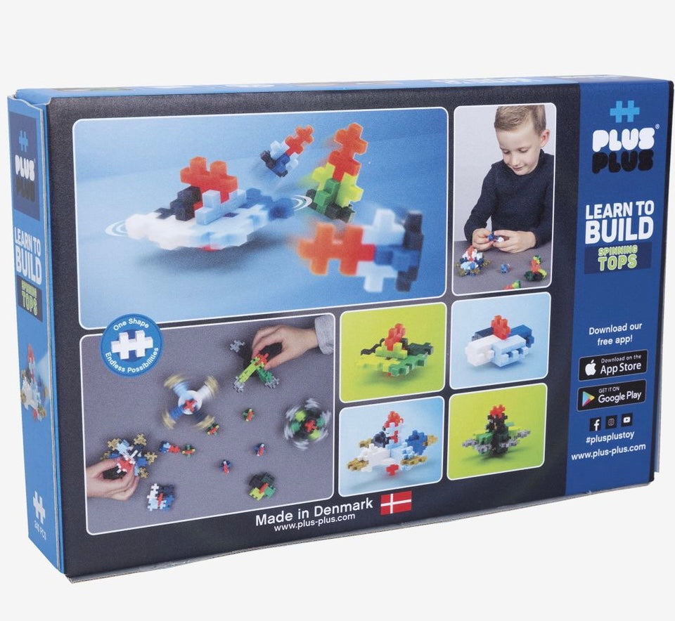 Plus Plus™️ Learn to Build Spinning Tops 240pcs