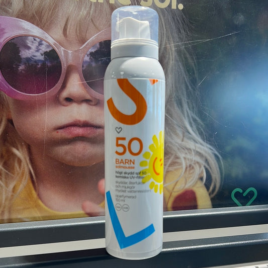 APOTEK Kids Sun Mousse 150ml SPF50+