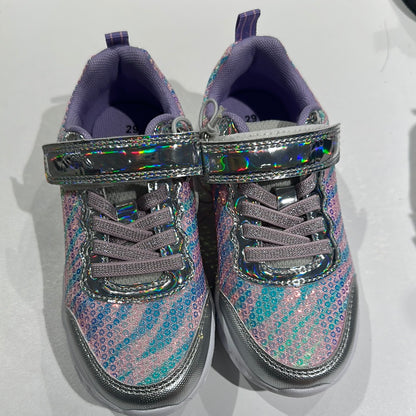 Kid’s Sneakers Purple Rainbow (LED)