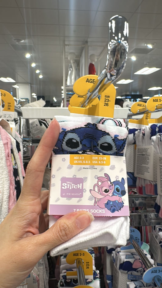Stitch Socks Kids 7 pairs MEGA Pack