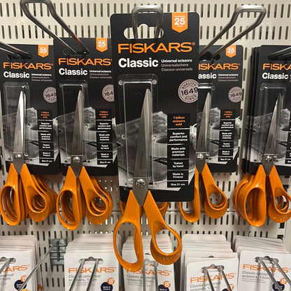 Fiskars Classic Universal Scissor (Most Popular)