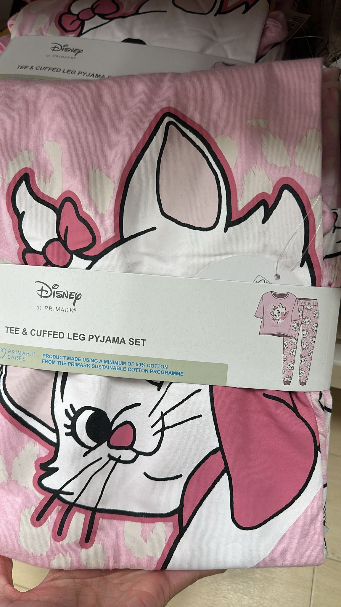 Disney Marie Cat Short Sleeves Adult Pajamas Set