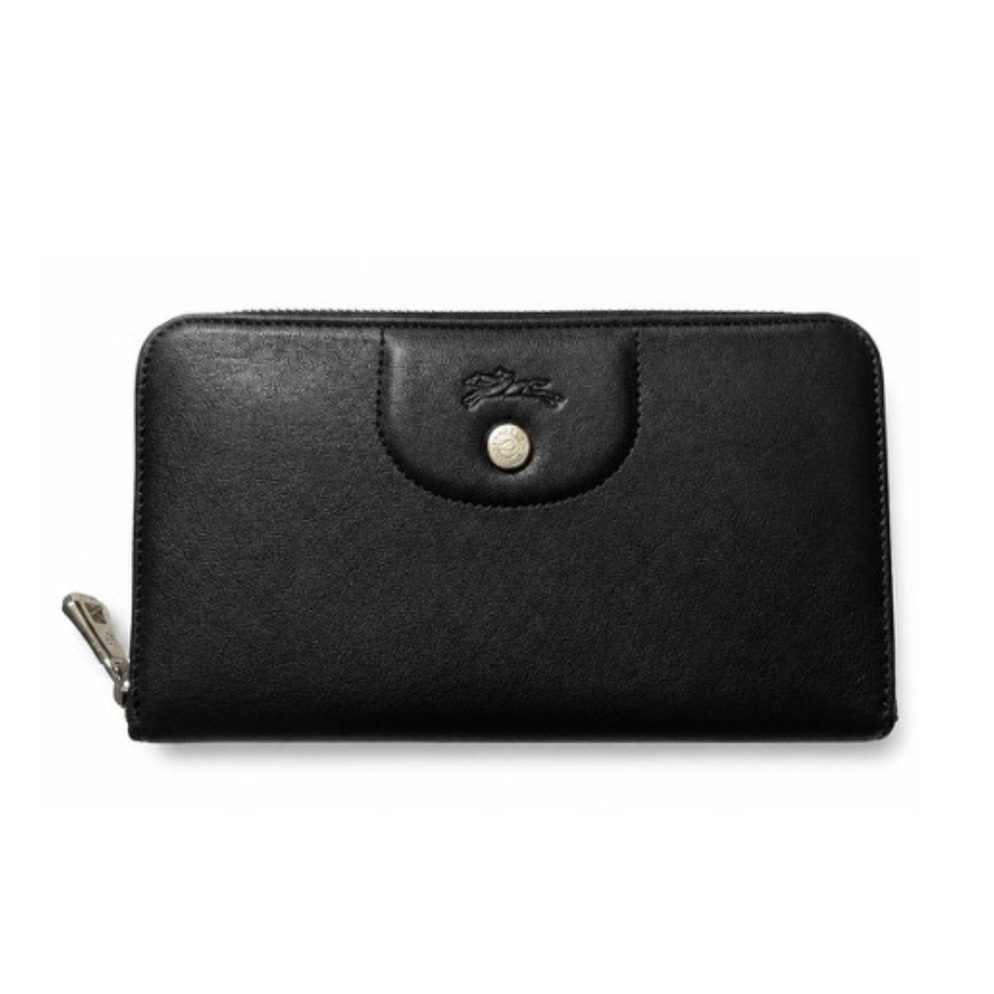 Longchamp Le Pliage Cuir Zip Around Long Wallet