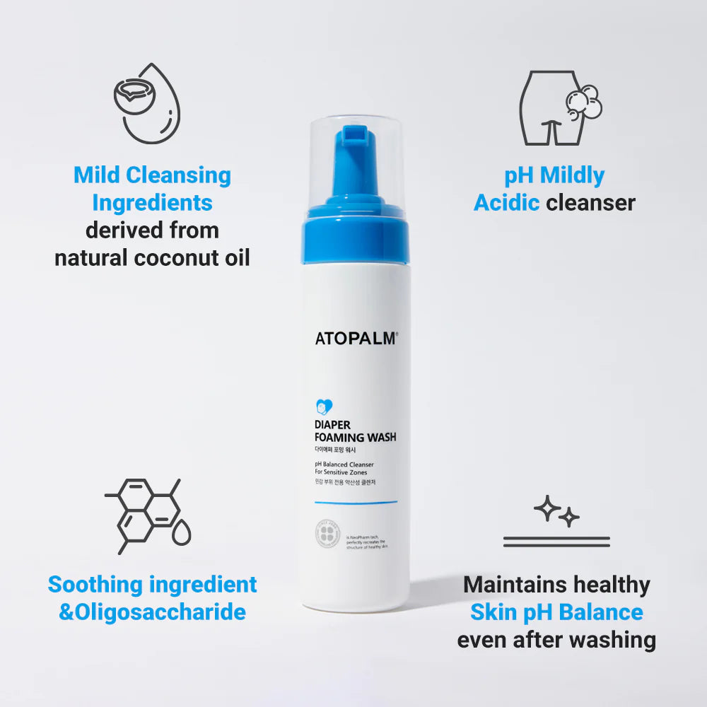 ATOPALM Diaper Foaming Wash 200ml