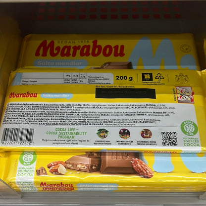 Marabou Salted Almond 200g