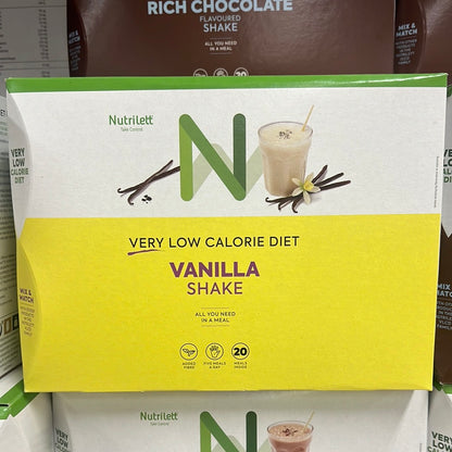 NUTRILETT Vanilla Shakes 20x35g