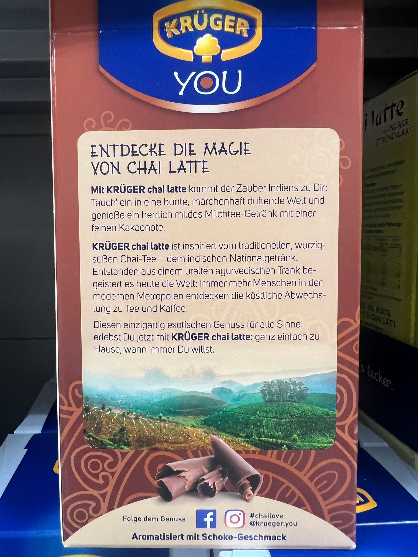 KRUGER Chai Latte (Chocolate) 10x25g