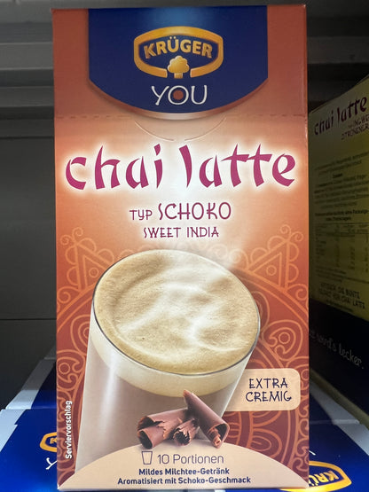 KRUGER Chai Latte (Chocolate) 10x25g