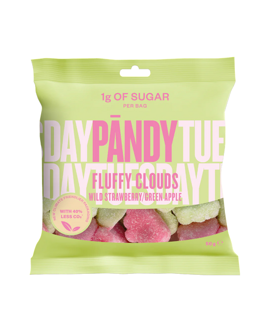 Pandy Gummy Fluffy Clouds (1g Sugar per pack) 50g