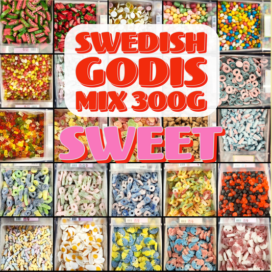 Swedish Godis Sweet MIX 300g