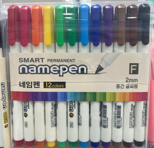 Marker Colour Pen 2mm 12’s