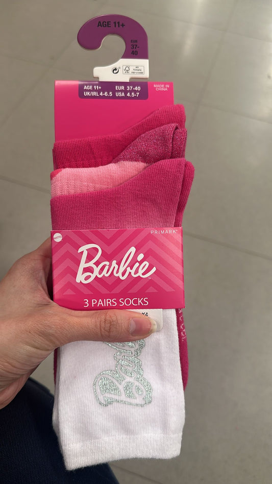 Barbie Kids 3 pairs Pack
