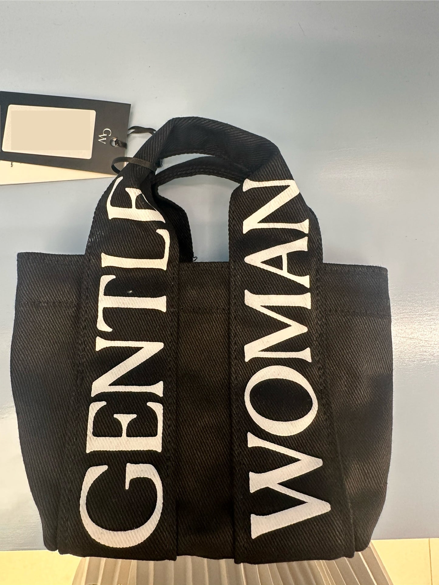 Gentle Woman Mini Tote Bag Black