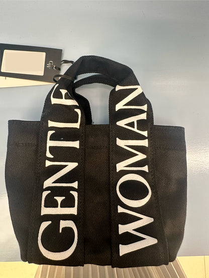 Gentle Woman Mini Tote Bag Black