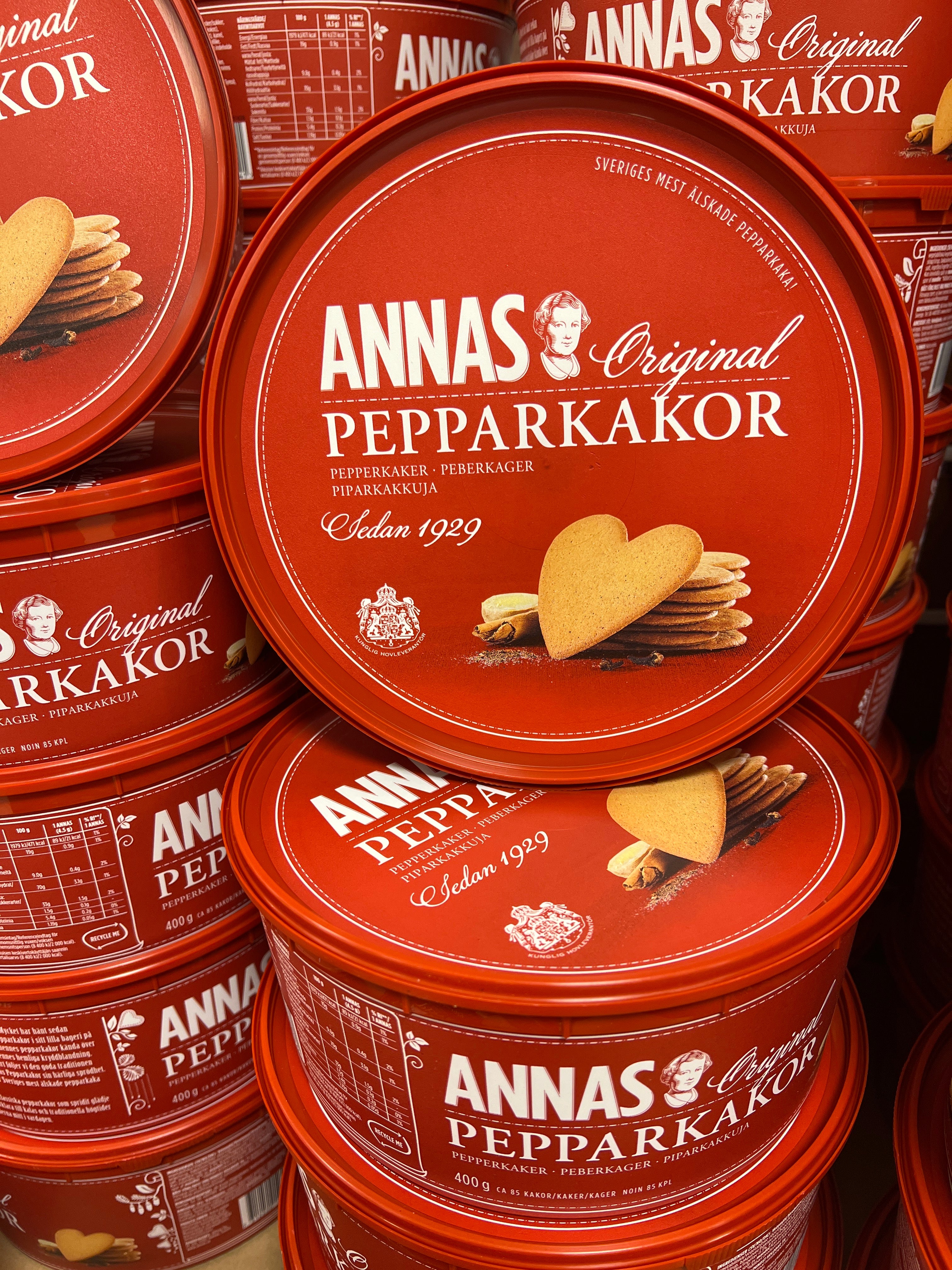 Beppa Rakko ANNAS Original Pepparkakor (Ginger Cinnamon) 400g – EU Shopping Experience