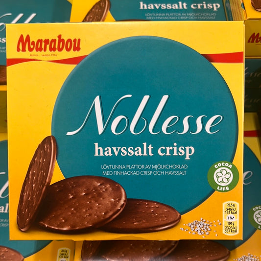 Marabou Noblesse Chocolate Crisp Salted 150g