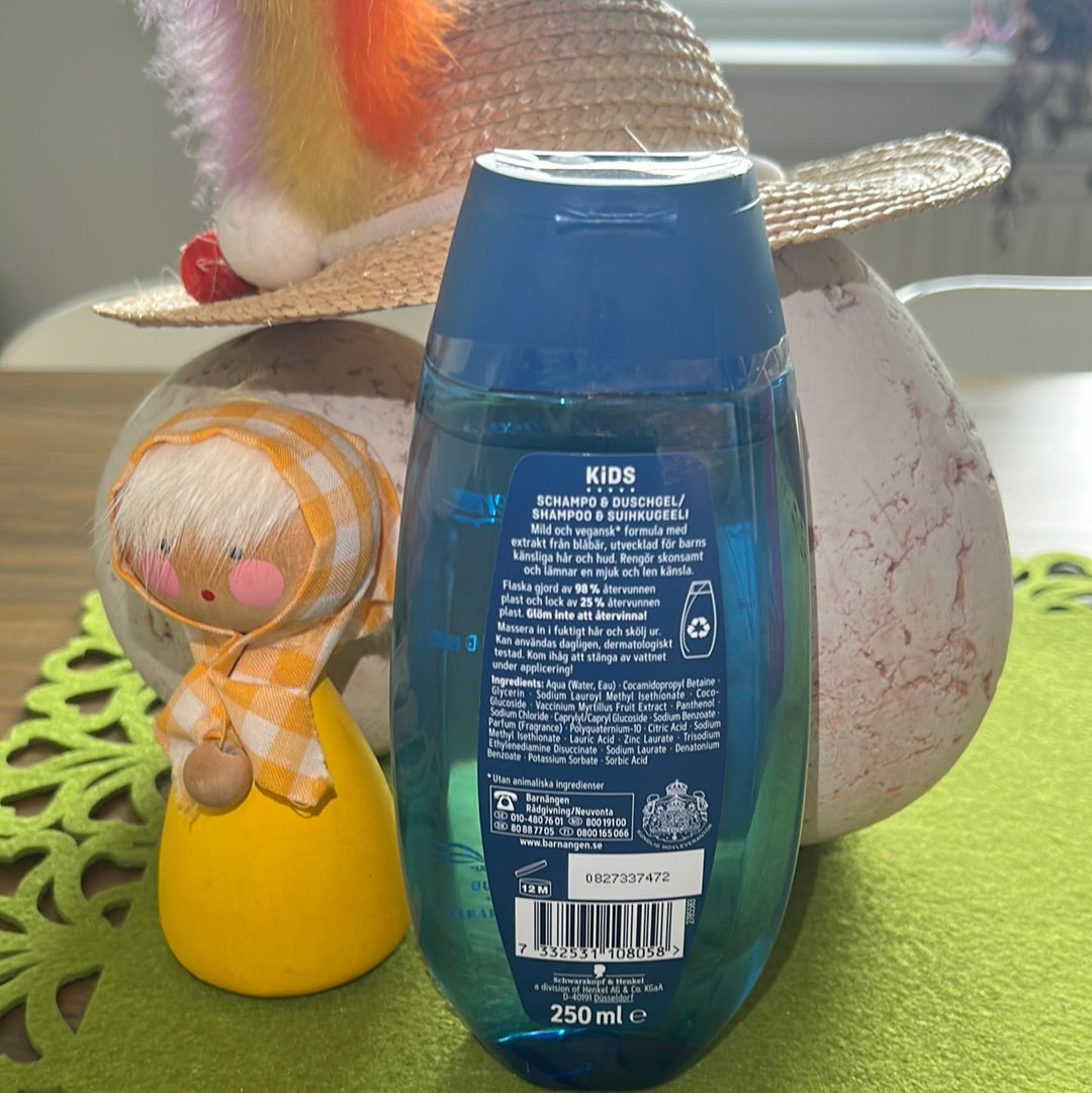 Barnangen Kids Shampoo & Shower Gel Blueberry 250