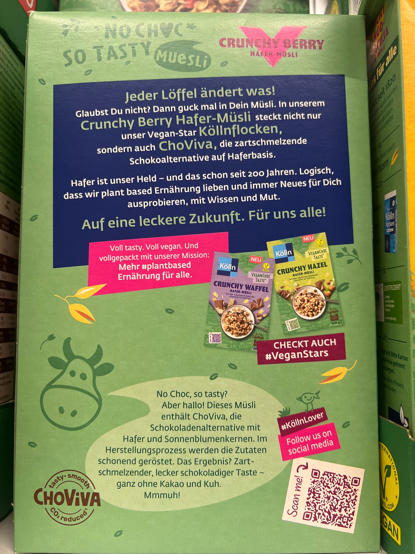 Kölln Knusper Musli - Berries 500g