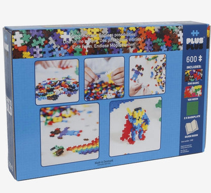 Plus Plus™️ Learn to Build Super Set Classic 600pcs