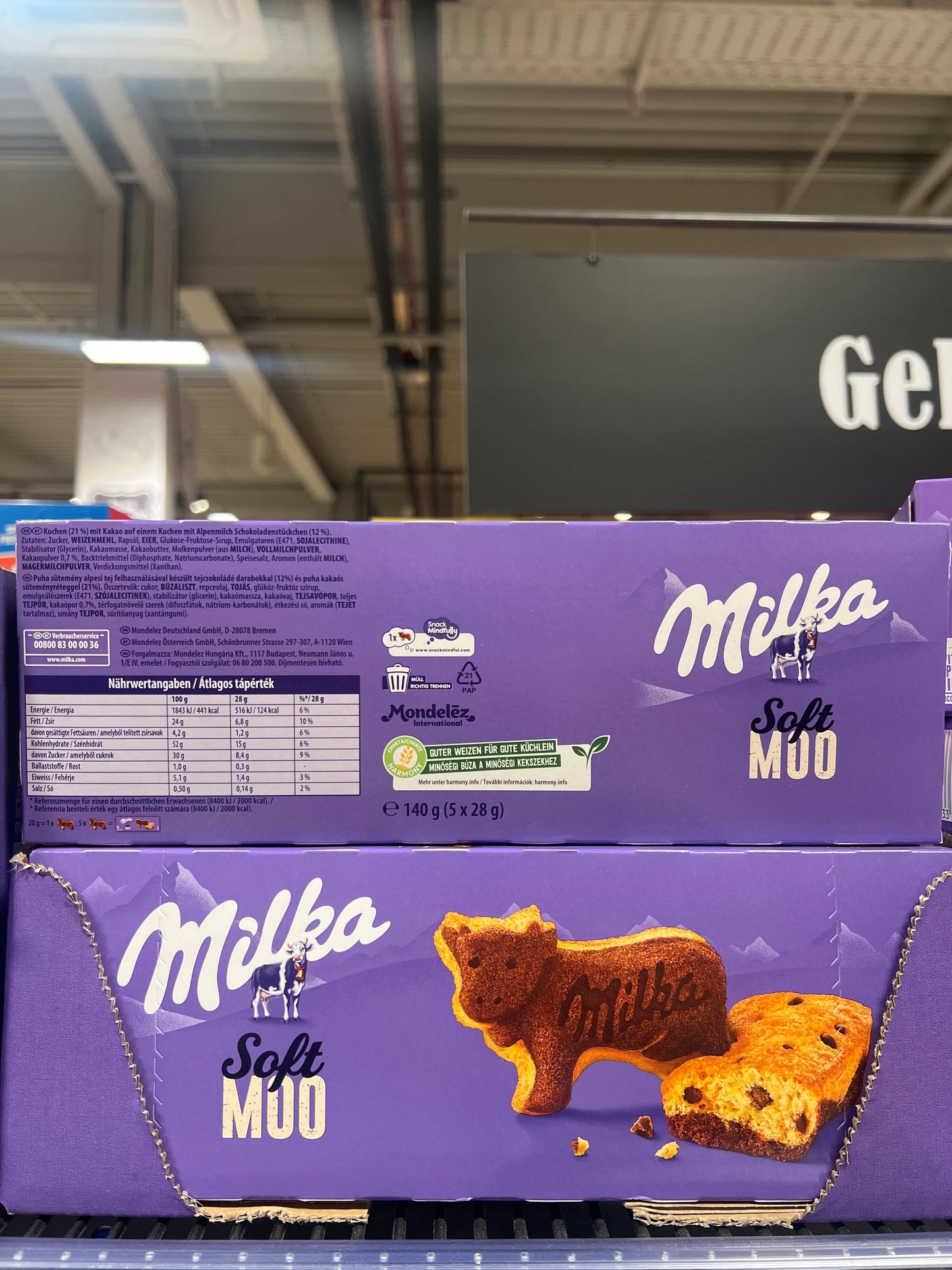 Milka Soft Moo 140g