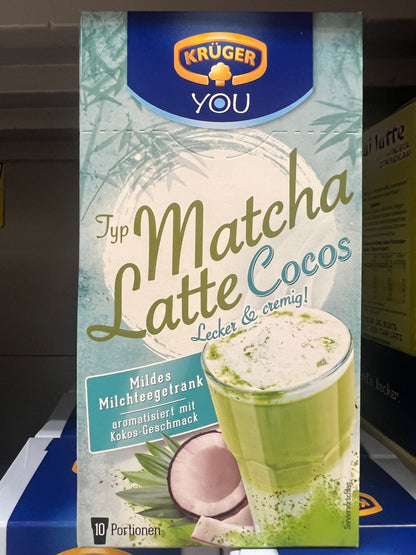 KRUGER Matcha Latte (Coconut) 10x25g