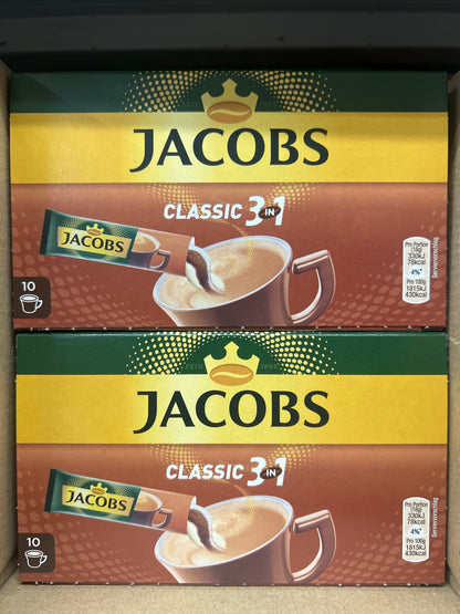 Jacobs Coffee 3in1 10x18g Sticks