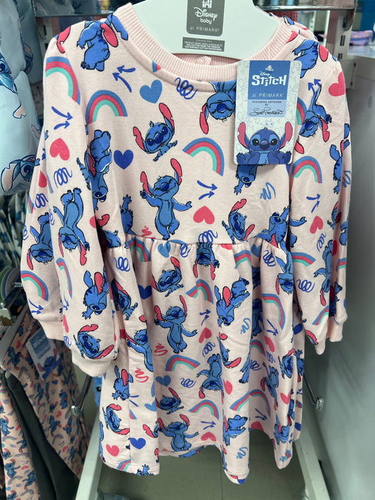 Stitch Long Sleeves Dress