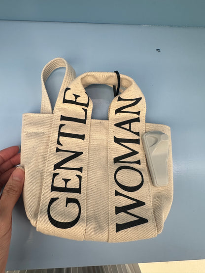 Gentle Woman Mini Tote Bag Beige
