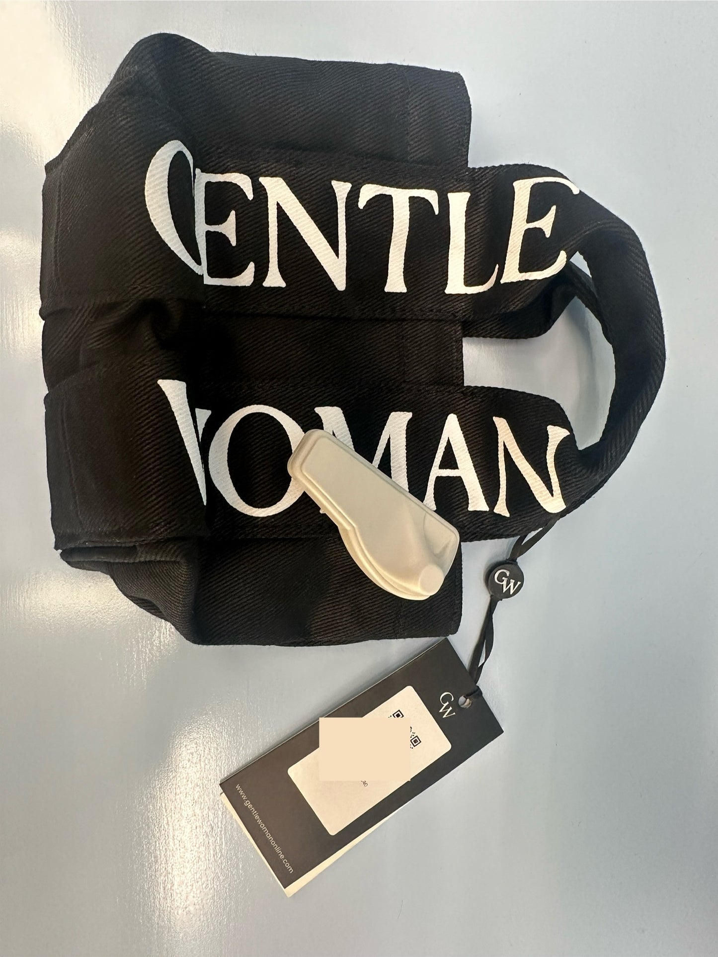 Gentle Woman Mini Tote Bag Black