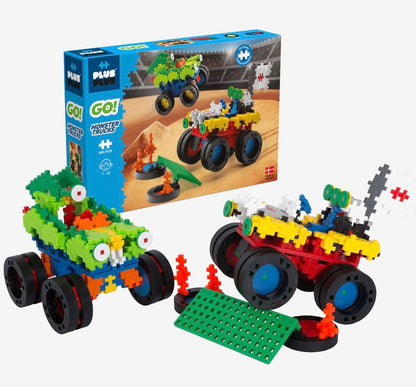 Plus Plus™️ GO! Monster Trucks 600pcs