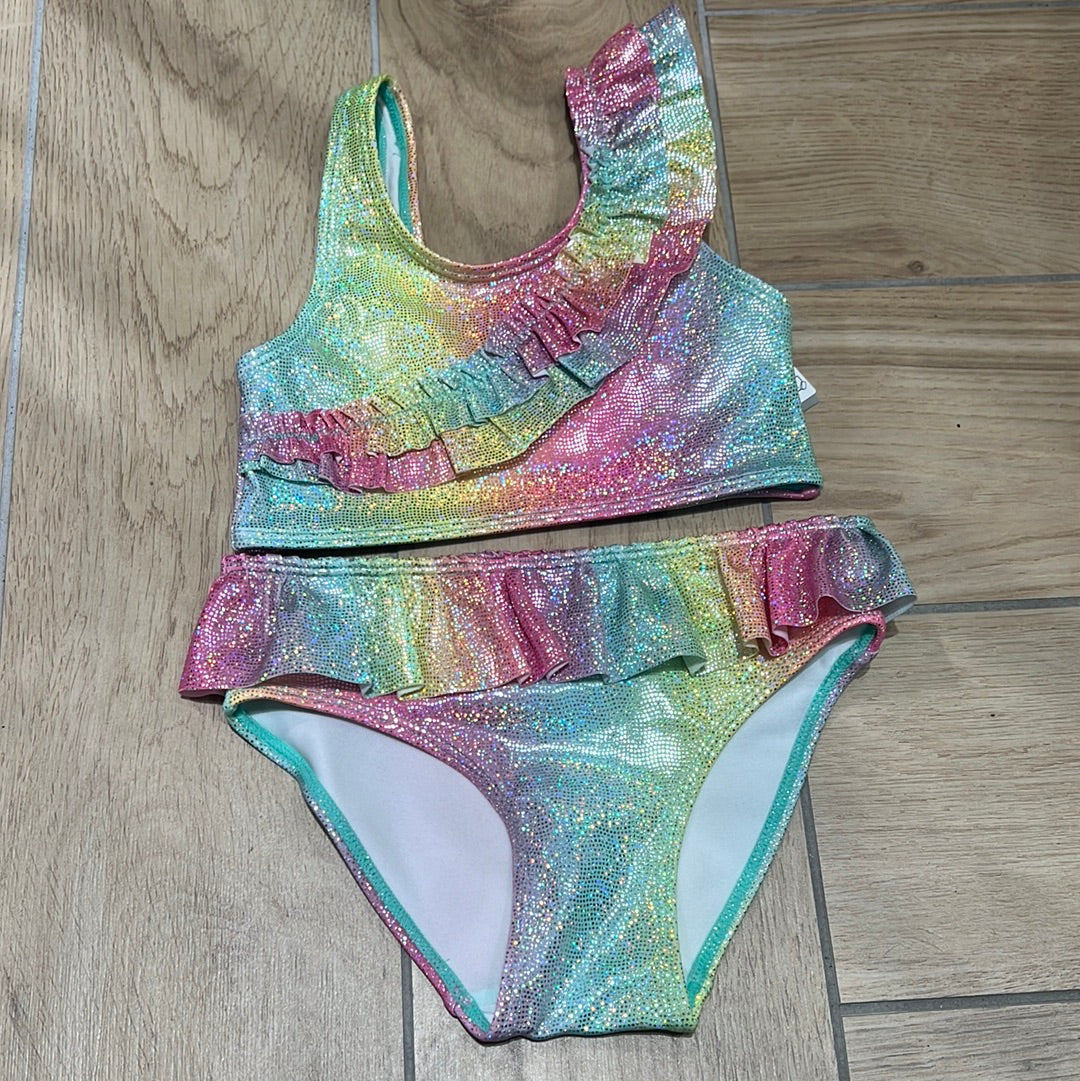 SwimWear Rainbow Scale 2-Pieces 100% Polyester