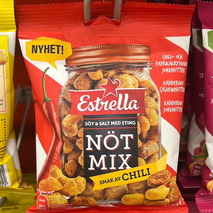 Estrella Nöt Mix Sweet Chilli Cashew & Peanuts 175g