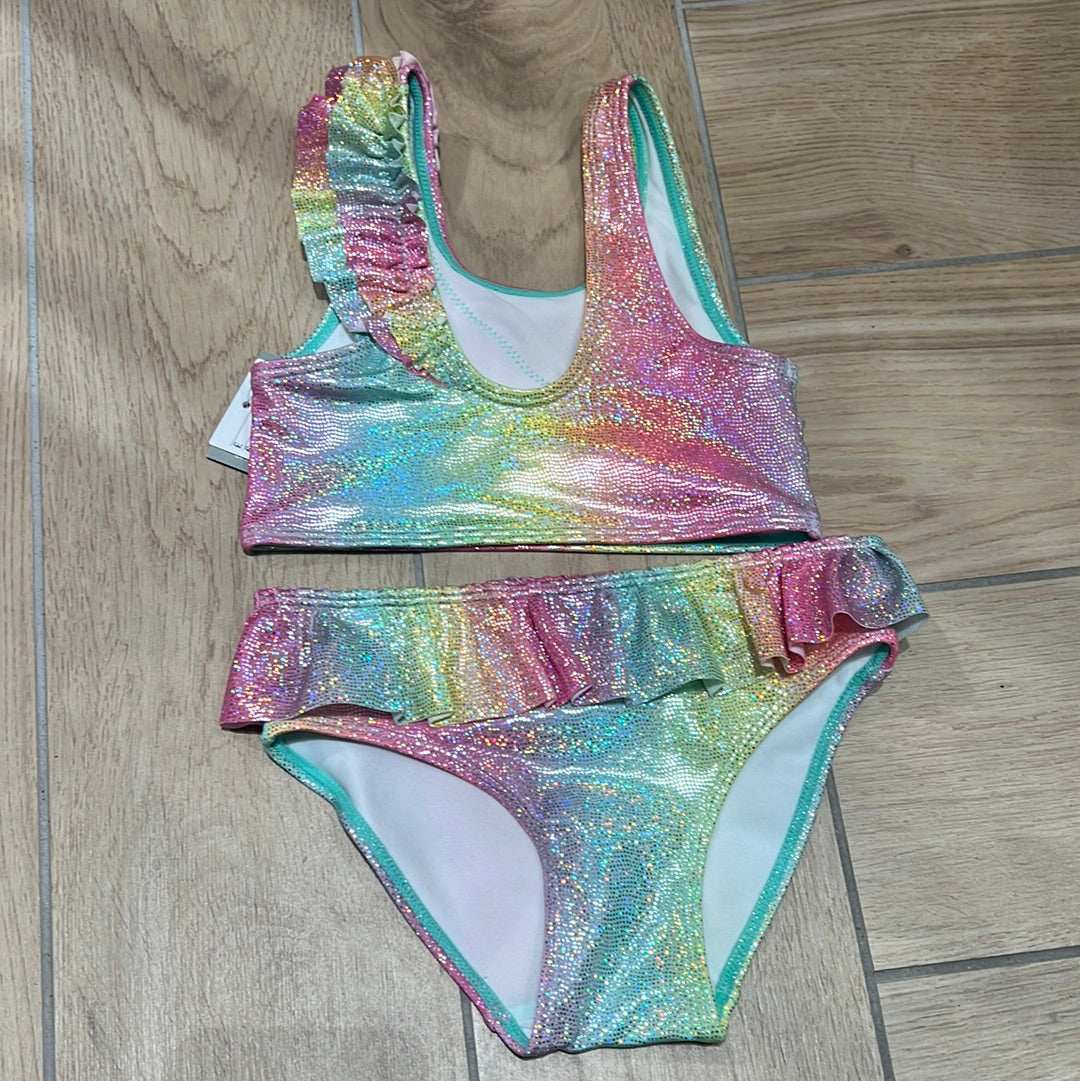 SwimWear Rainbow Scale 2-Pieces 100% Polyester