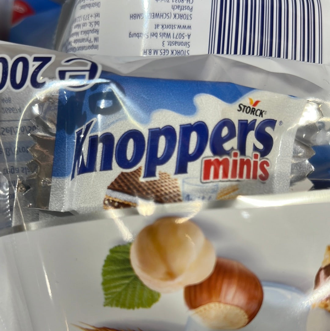 Knoppers Mini 18’s 200g