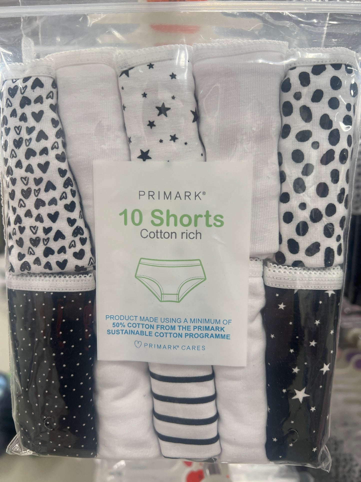 Panties Primark mixed Black 10’s