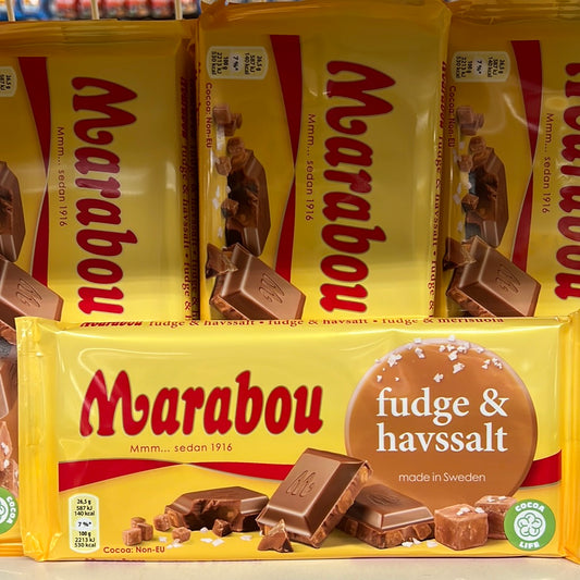 Marabou Sea Salt & Caramel 185g