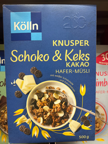 Kölln Knusper Musli - Keks Chocolate 500g