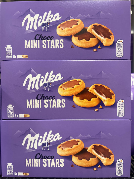 Milka Choco Mini Star 5x6’s 185g