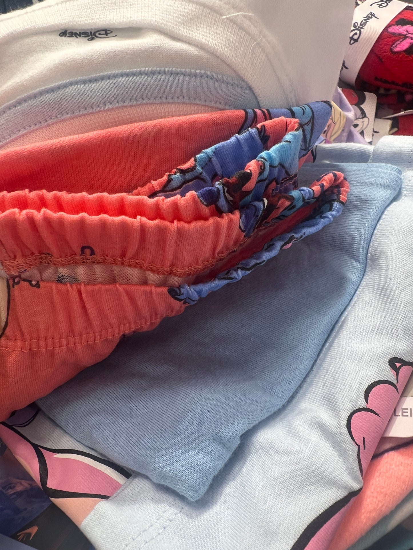 Disney Stitch Aloha Pajamas 2 Sets Bundle