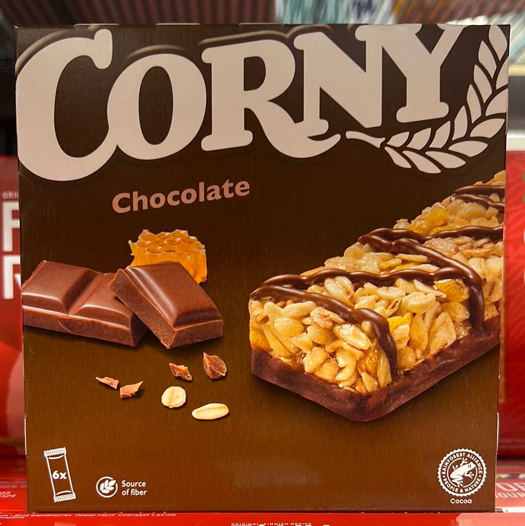 Corny Cereal Bar Chocolate 6 x 25g