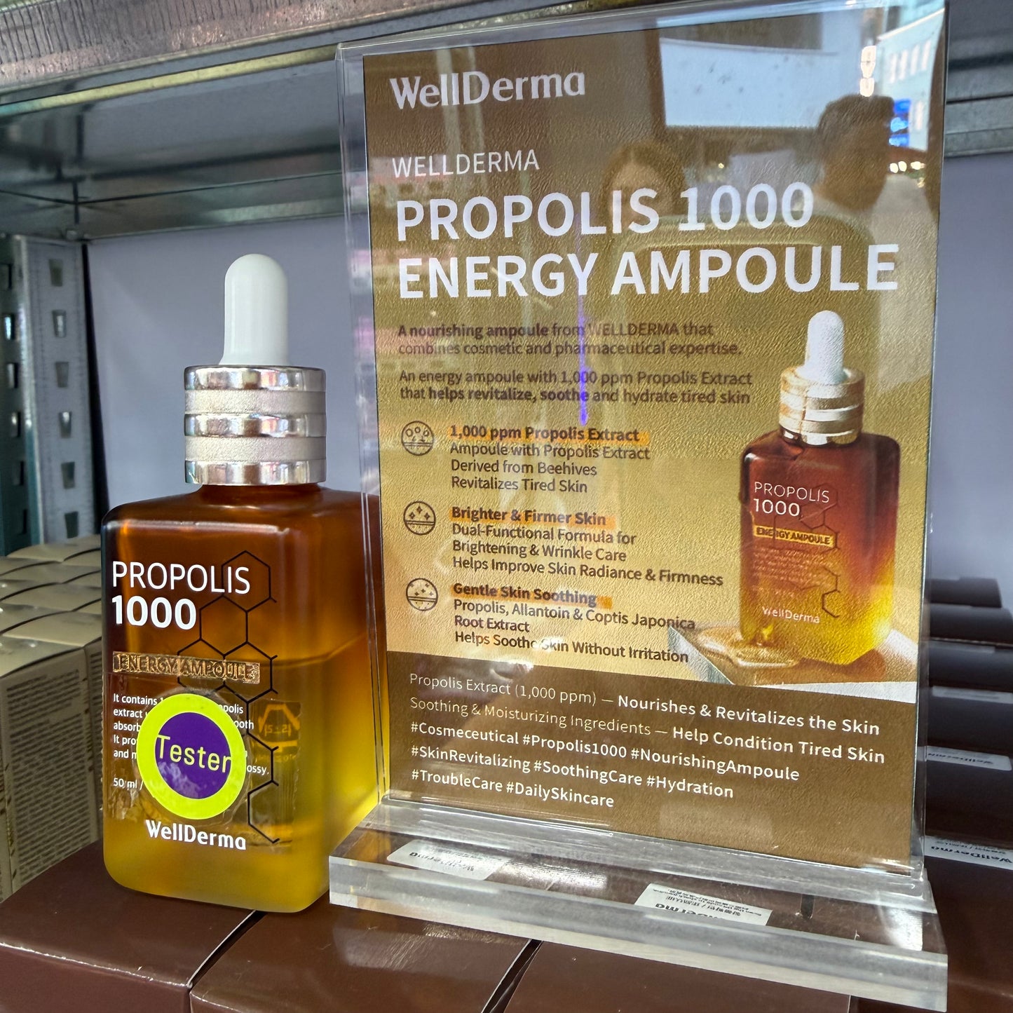 WELLDERMA Propolis 1000 Energy Ampoule 50ml (1000ppm)