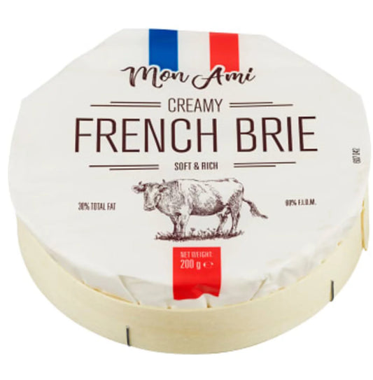 MonAmi French BRIE Soft & Rich Cheese 200g