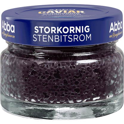 ABBA Caviar Stenbitsrom Black (Large grain) 80g