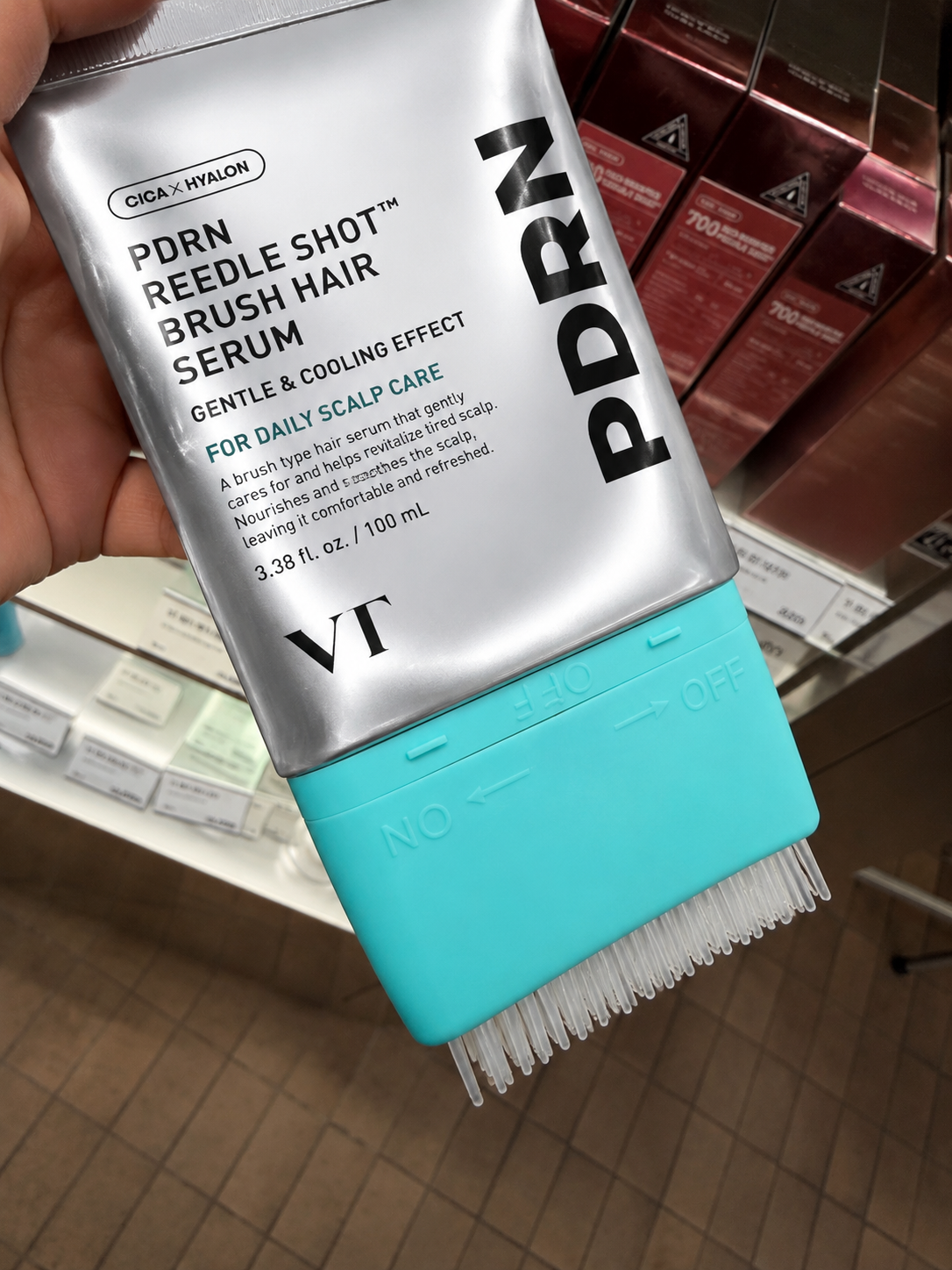 VT - PDRN Reedle Shot - Brush Hair Serum